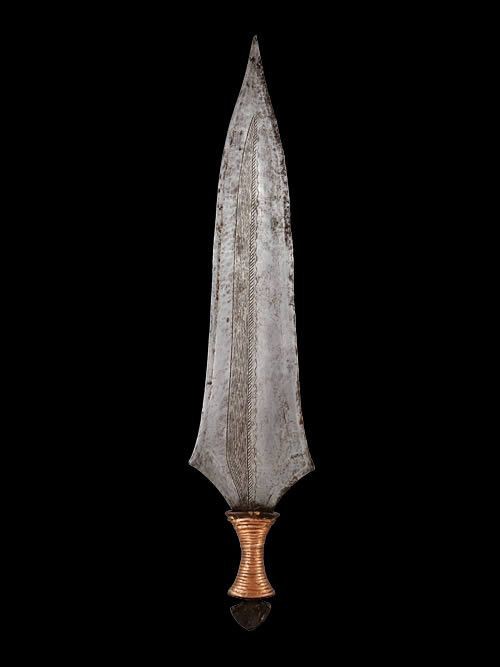 Couteau Glaive - Lokele - RDC Zaire