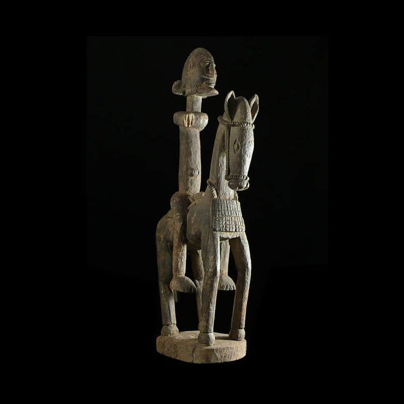 Cavalier et son cheval - Dogon - Mali