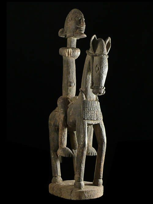 Cavalier et son cheval - Dogon - Mali