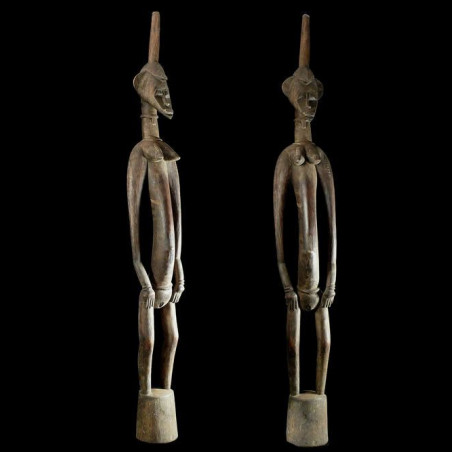 Statue Pilon Deble Poro - Senoufo - Côte d'Ivoire