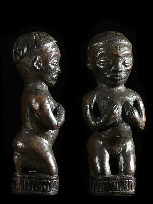 Statuette feminine - Pende - RDC Zaire