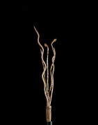 Monnaie primitive Serpent en fer noir - Mumuye - Nigeria
