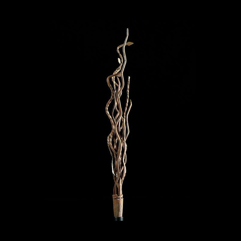 Monnaie primitive Serpent en fer noir - Mumuye - Nigeria