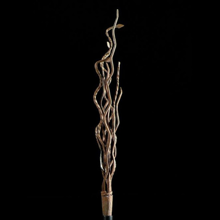 Monnaie primitive Serpent en fer noir - Mumuye - Nigeria