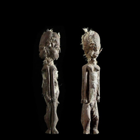 Statue janiforme fetiche - Dagari / Dagara - Burkina Faso / Ghan