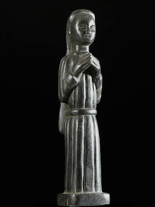 Statuette de Vierge Chretienne - Mossi - Burkina Faso
