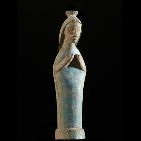 Statuette de Vierge Chretienne - Nunuma - Burkina Faso