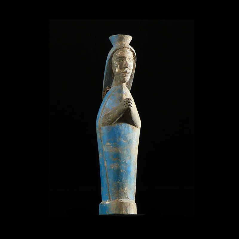 Statuette de Vierge Chretienne - Nunuma - Burkina Faso