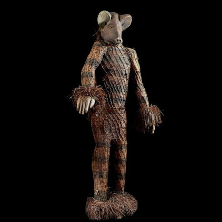 Statue initiatique Ngulu - Pende - RDC Zaire