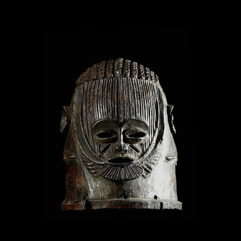 Masque casque Egu Ojuegu - Igala - Nigeria
