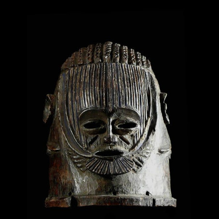 Masque casque Egu Ojuegu - Igala - Nigeria