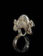 Bague amulette cameleon - Lobi - Burkina Faso