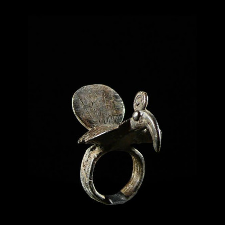 Bague amulette Oiseau - Toussian - Burkina Faso
