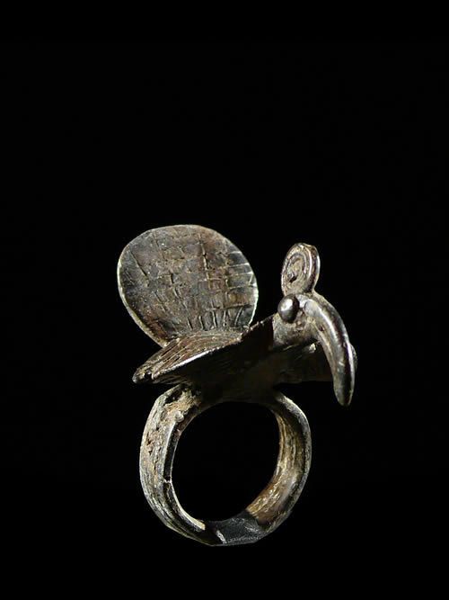 Bague amulette Oiseau - Toussian - Burkina Faso
