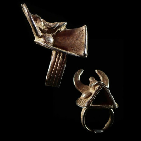 Bague amulette Buffle - Bwa - Burkina Faso