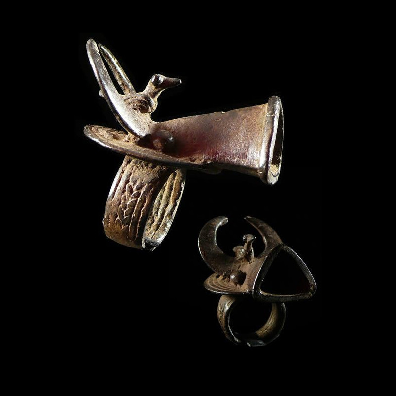 Bague amulette Buffle - Bwa - Burkina Faso