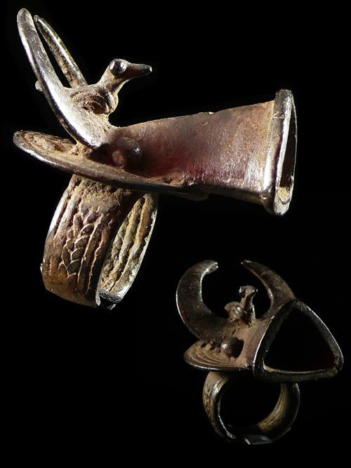 Bague amulette Buffle - Bwa - Burkina Faso