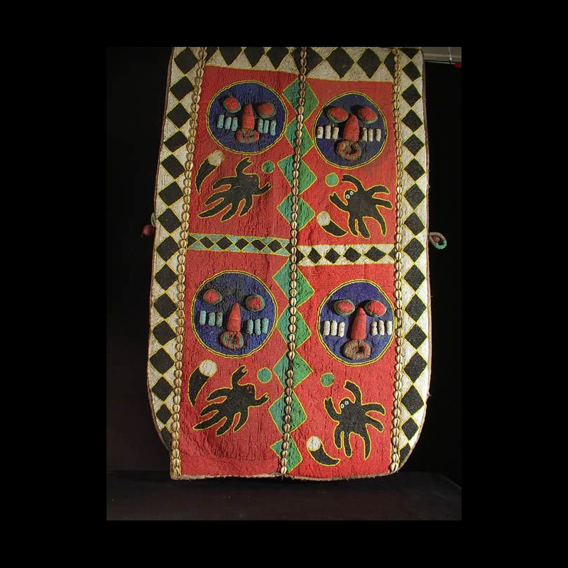 Parure royale de ceremonie - Yoruba - Nigeria - Afrique