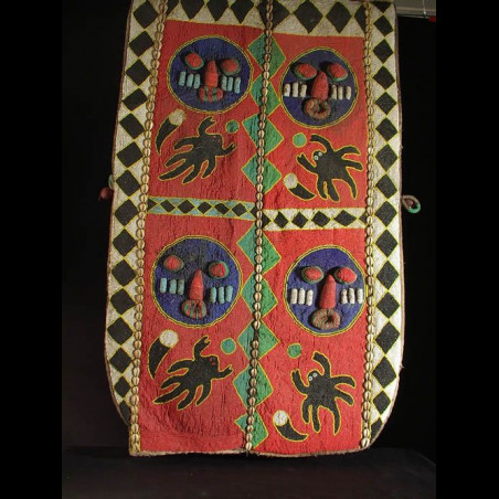 Parure royale de ceremonie - Yoruba - Nigeria - Afrique