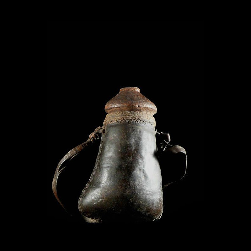 Gourde en cuir - Borana - Ethiopie