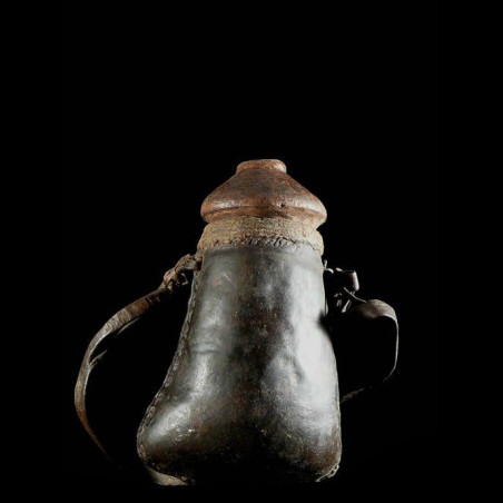 Gourde en cuir - Borana - Ethiopie