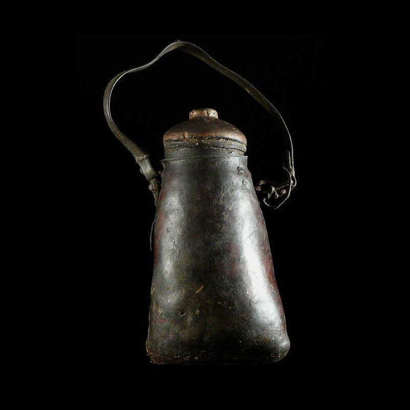 Gourde en cuir - Borana - Ethiopie