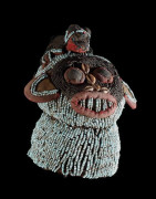 Tête Atwontzen - Bamileke - Cameroun - Perles afrique