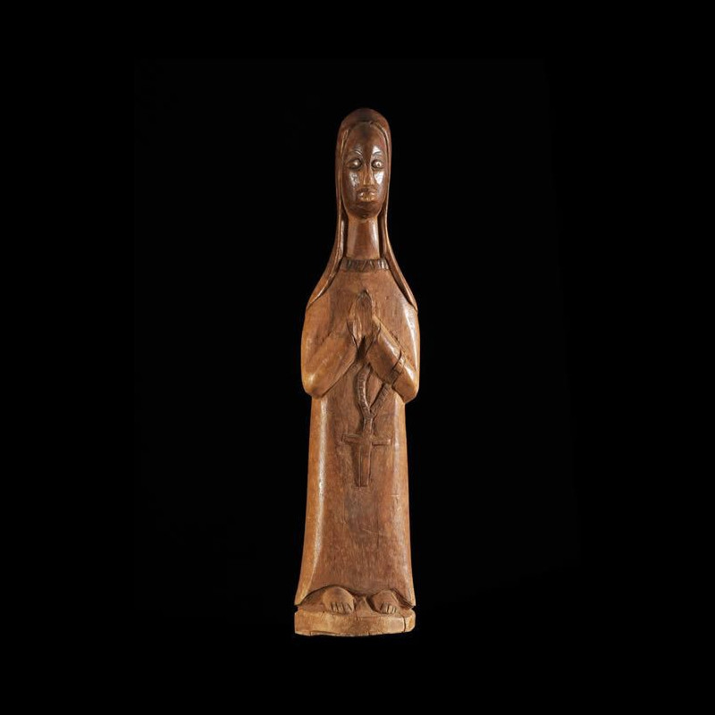 Statuette de Vierge Chretienne - Nunuma - Burkina Faso