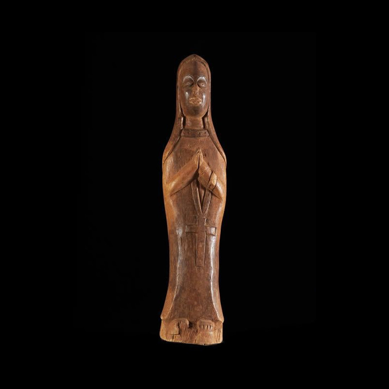 Statuette de Vierge Chretienne - Nunuma - Burkina Faso