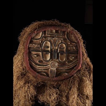 Masque facial Kidumu - Teke / Tsayi - RDC Zaire