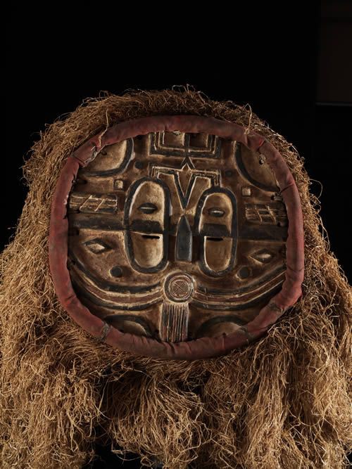 Masque facial Kidumu - Teke / Tsayi - RDC Zaire