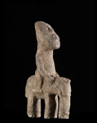Cavalier et son cheval en pierre - Nunuma - Burkina Faso