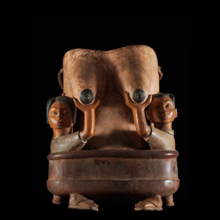 Masque ventre Gelede  - Yoruba - Nigeria / Benin
