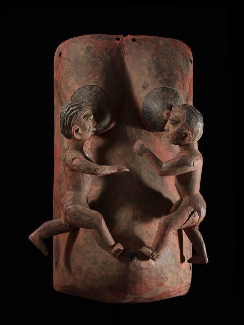 Masque ventre Gelede  - Yoruba - Nigeria / Benin