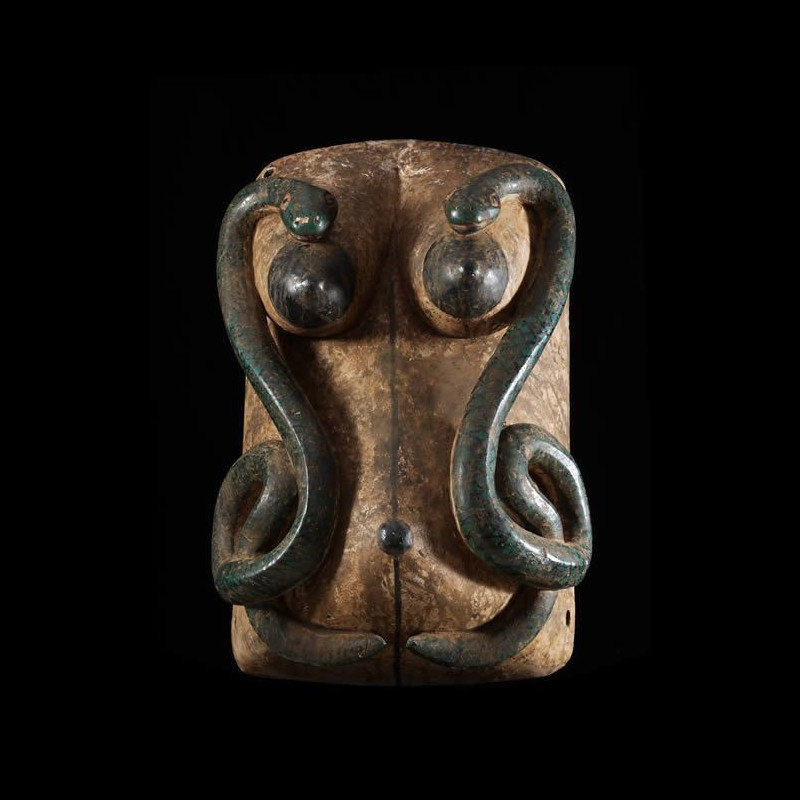 Masque ventre Gelede  - Yoruba - Nigeria / Benin