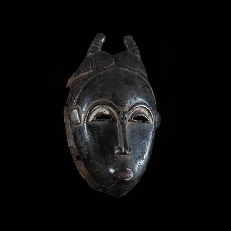 Masque de rejouissance Mblo - Baoule - Côte d'Ivoire