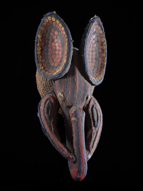 Masque Elephant de lignage - Bamoun ? - Cameroun