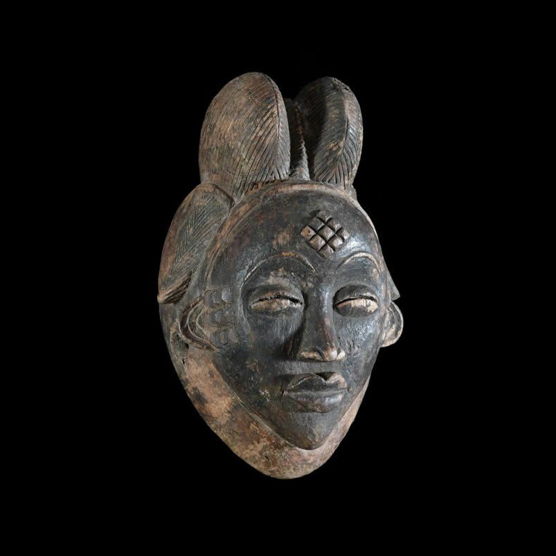Masque noir de justice - Pounou - Gabon