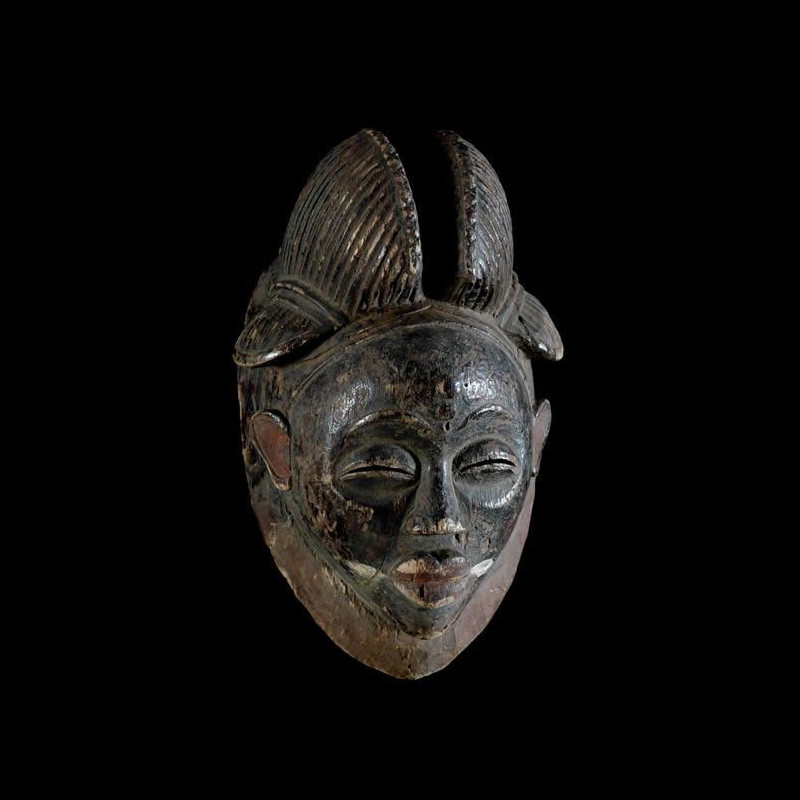Masque noir de justice - Pounou / Tsangui - Gabon