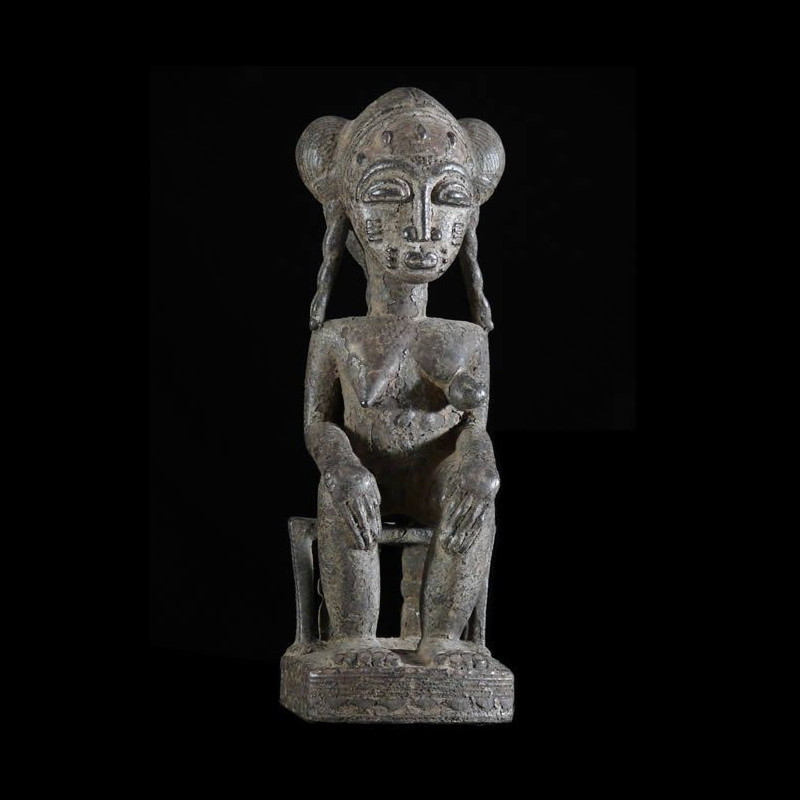 Statuette de reine - Baoule - Côte d'Ivoire