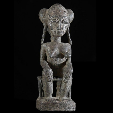 Statuette de reine - Baoule - Côte d'Ivoire