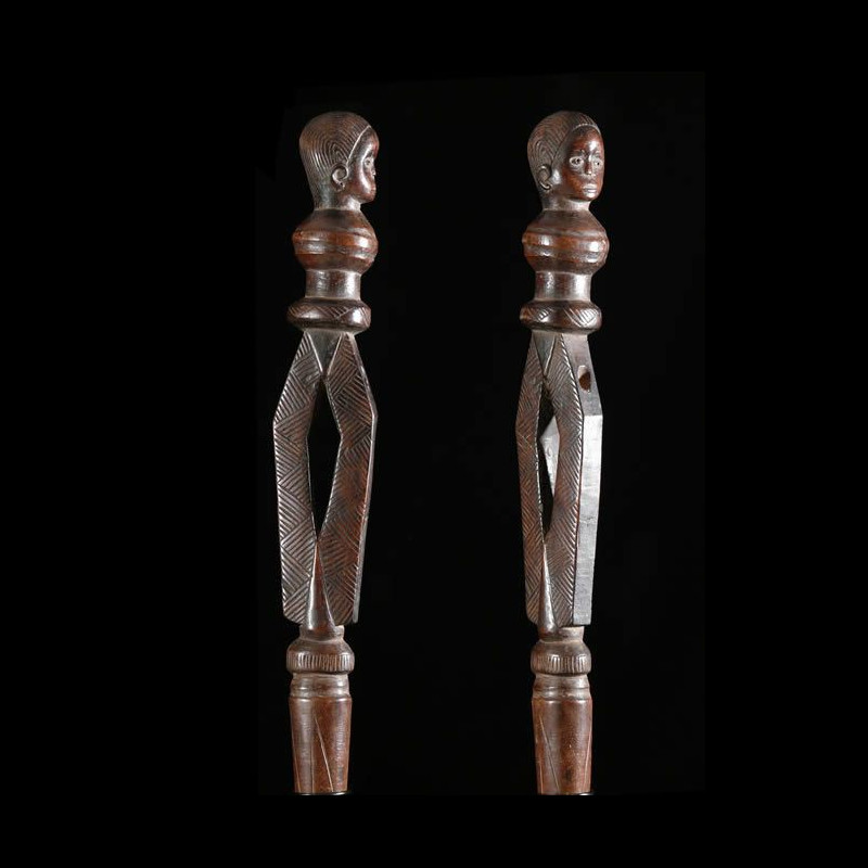 Sceptre de dignitaire - Tabwa ? - Angola - Objets de regalia