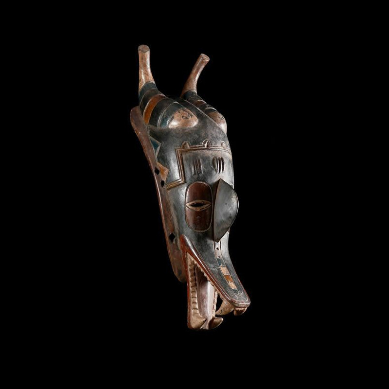 Masque Zamble - Gouro - Côte d'Ivoire