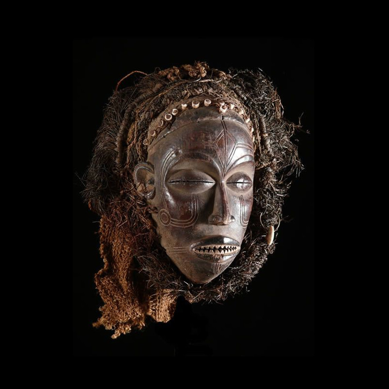 Masque Feminin - Lwena / Lunda / Luvale - Angola / Zambie