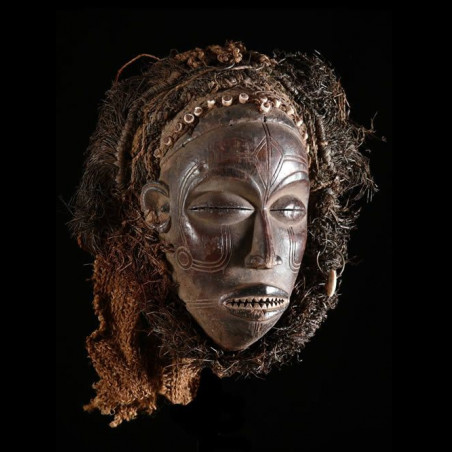 Masque Feminin - Lwena / Lunda / Luvale - Angola / Zambie