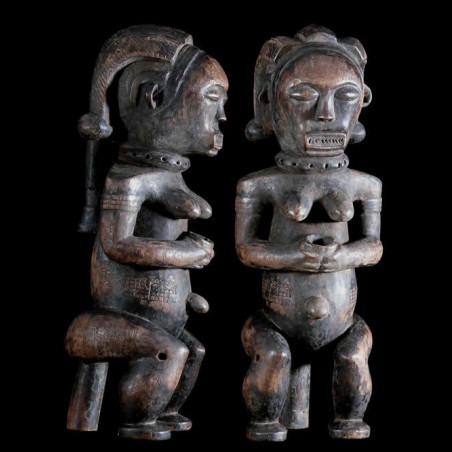 Gardien de reliquaire Biery - Fang / Mwai - Gabon