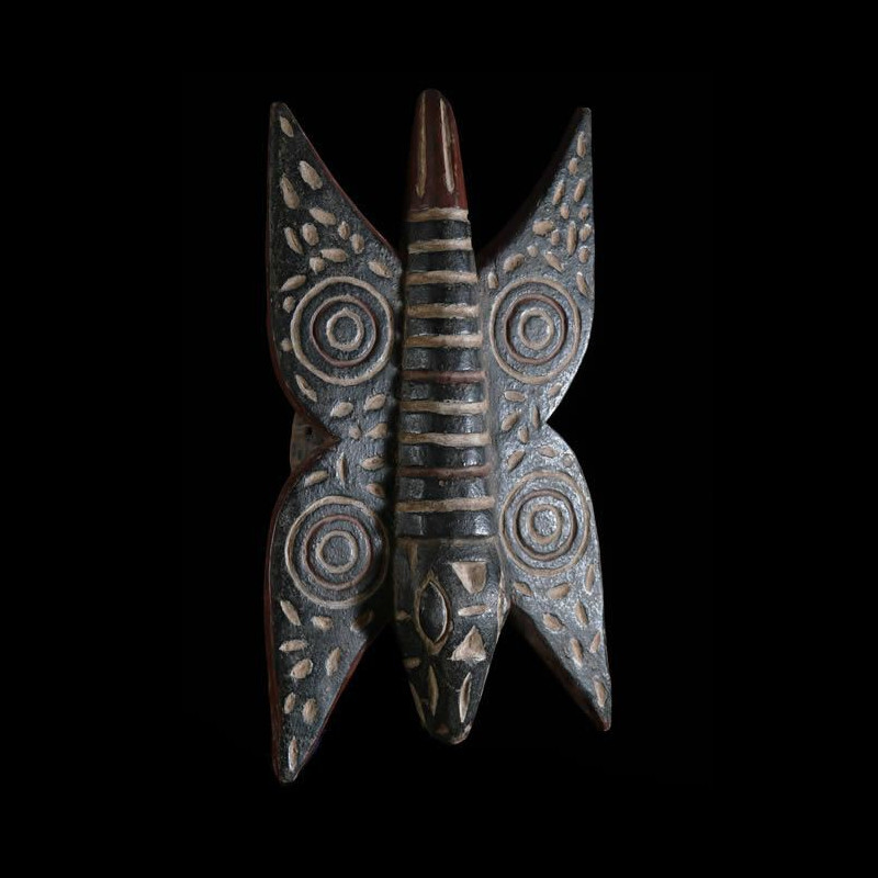 Masque papillon polychrome - Bwa - Burkina Faso