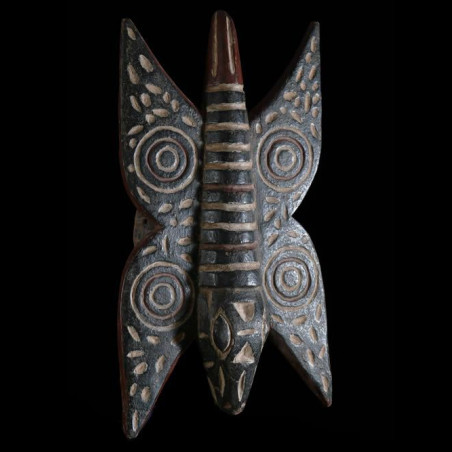 Masque papillon polychrome - Bwa - Burkina Faso