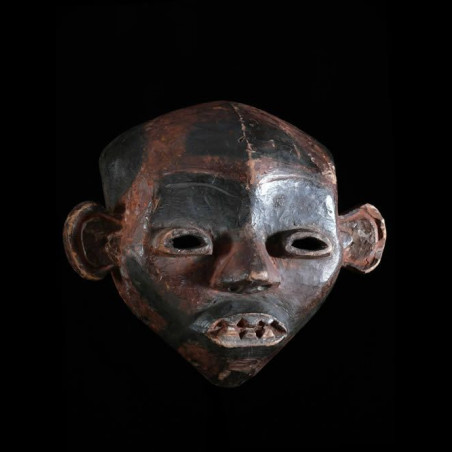 Masque de guerre polychrome - Boa - RDC Zaire