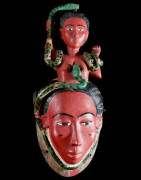 Masque de rejouissance Mami Wata - Baoule - Côte d'Ivoire